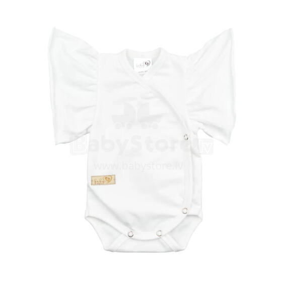 BABY 01376 Детский комбинезон с рукавами Butterfly Ecru 80/86