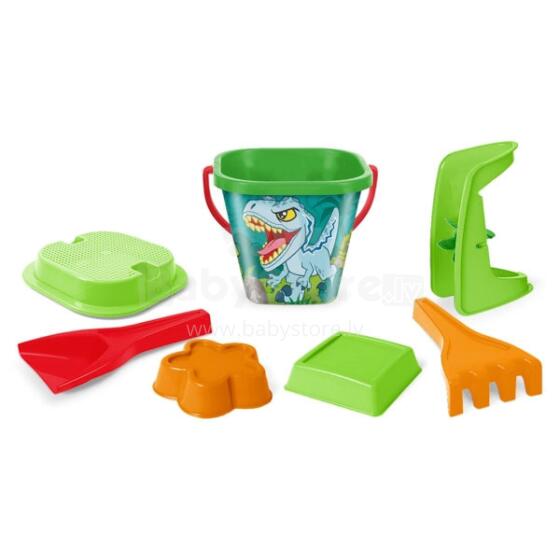 WADER 82342 Jurassic World Explorers sand set 7 pcs.