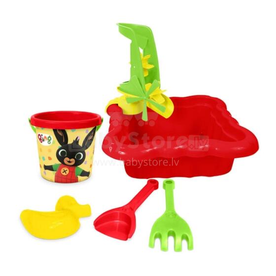 WADER 83160 Bing smilšu kaste ar smilšu komplektu