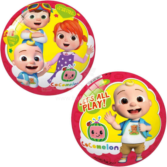 PIŁKA GUMOWA LICENCYJNA COCOMELON