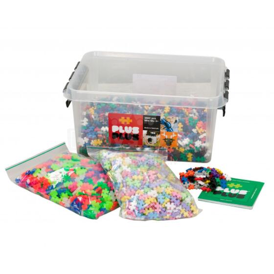 Konstruktors Plus Plus Mini Mix, 3600 daļas