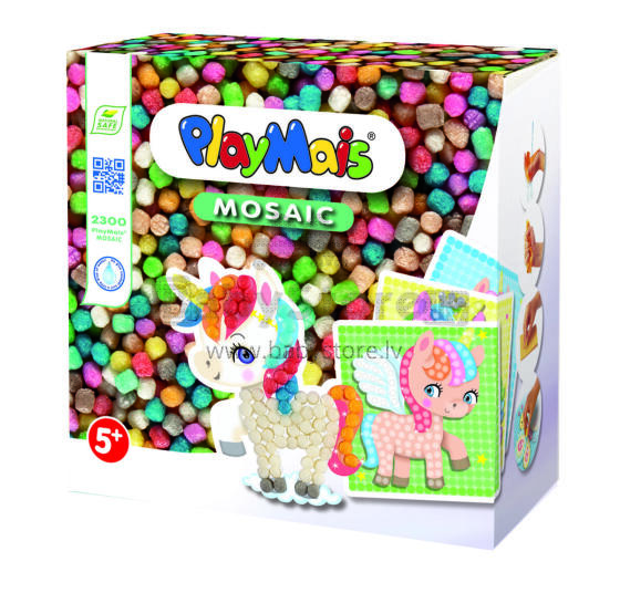 PlayMais spēle mozaīka 2300, Vienradzis