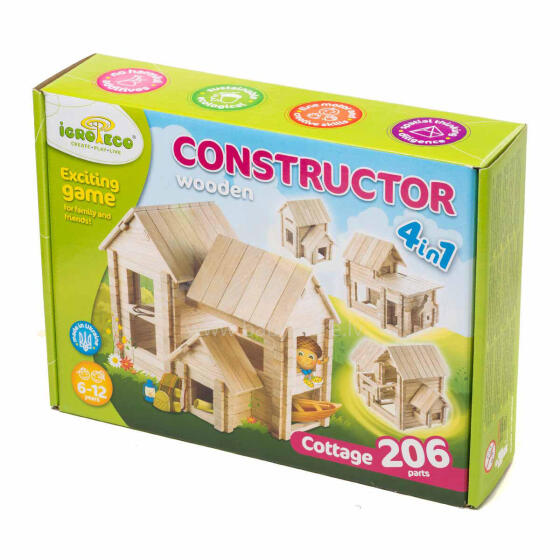 Konstruktors Kotedža 4in1, 206
