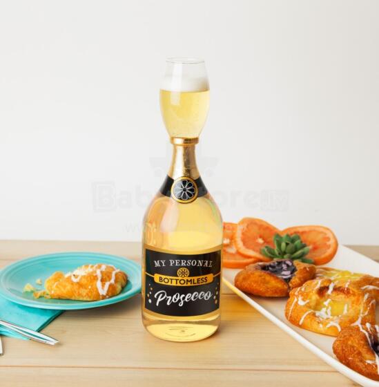 Pudele ar glāzi Bezdibenis Prosecco