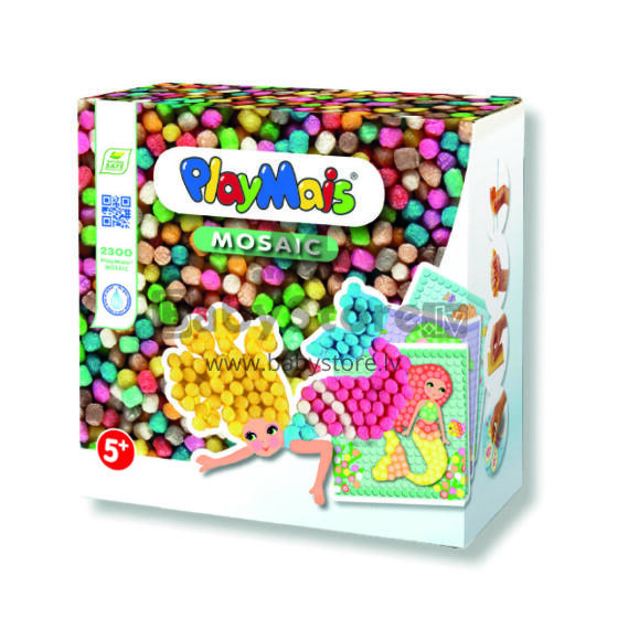 Игра PlayMais мозаика 2300, Русалка