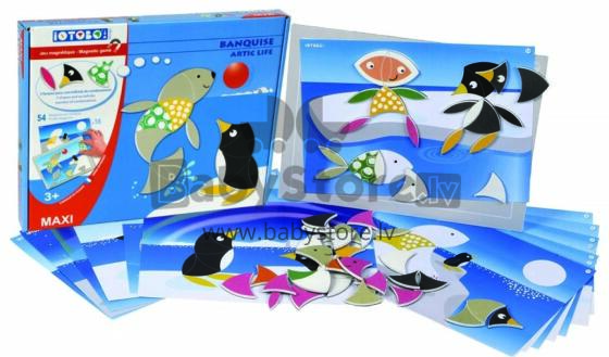 Magnētiskā spēle, Arkts Maxi, 3+