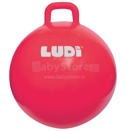Мяч-прыгун LUDI, красный 55 см
