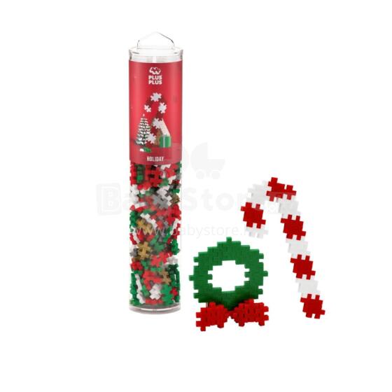 Конструктор Plus Plus, рождественские каникулы, 240 деталей.