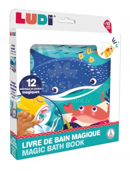 LUDI Волшебная книга для купания, Море