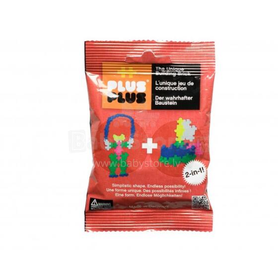 Конструктор Plus Plus Mini Neon 2в1, 35 деталей