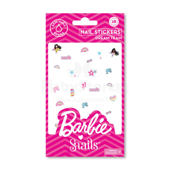 Barbie Snails nagu uzlīmes, Dream Team