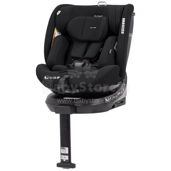 Autokrēsliņš Carrello Octopus CRL-16002 Midnight Black