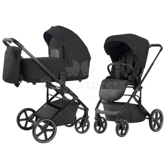Детская коляска 2в1 CARRELLO Alfa CRL-6522 Rock Black