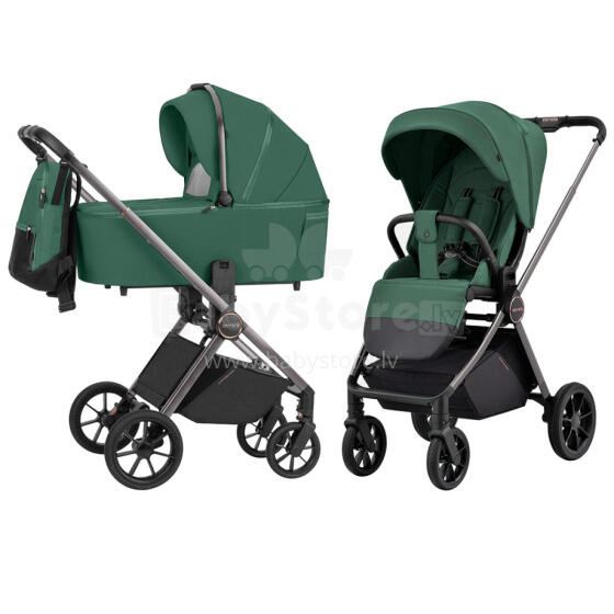 Bērnu ratiņi CARRELLO Ultra CRL-6525 2in1 Morning Green