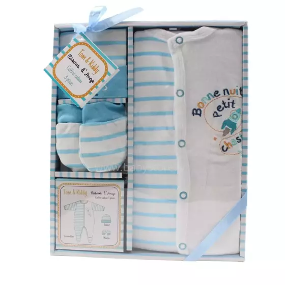 Tom Kids Baby Gift Set Art.246359 Bērnu davānu komplektiņš no 3 daļām
