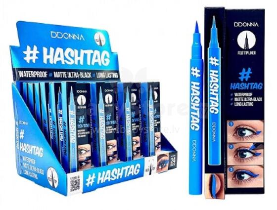 Eyeliner Liquid Hashtag 24H C Azul Claro