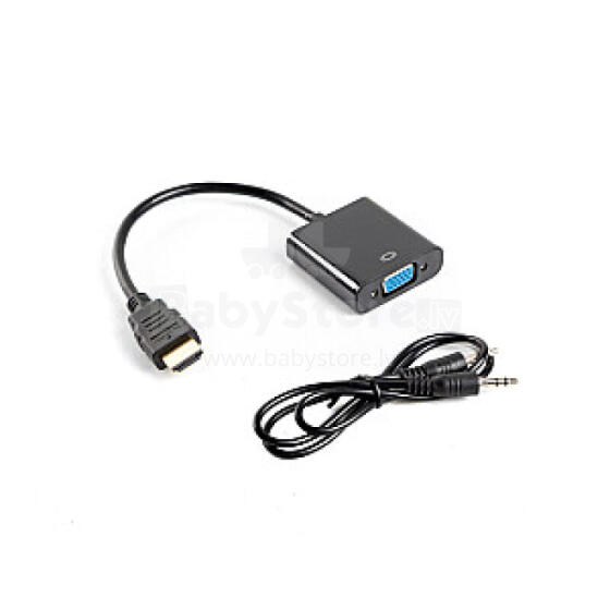 LANBERG AD-0017-BK Lanberg adapter HDMI-