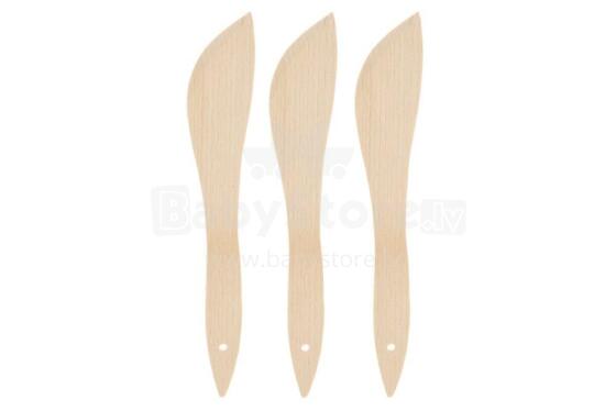Maku Butter knife wooden 3 pcs
