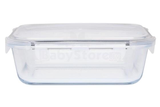 Maku Storage container glass with lid 1,52 L 23,5x17 cm