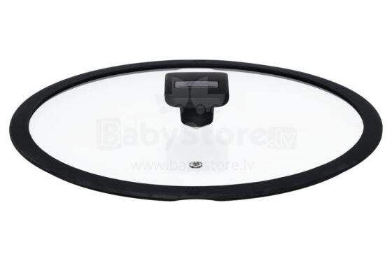 Maku Glass lid w/silicone edge 28 cm