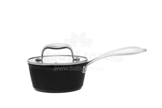 Кастрюля Maku Robuste со стеклянной крышкой 1,2 л 16 см