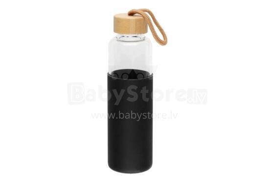Maku Water bottle with silicone sleeve 55 cl black