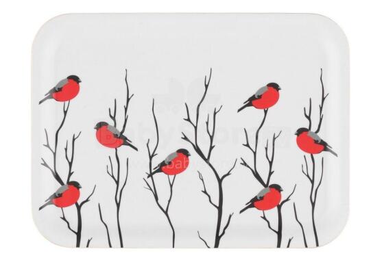 Winteria Tray bullfinch 27x20 cm