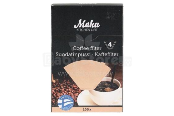 Maku kafijas filtrpapīrs 4 / 100 gab.