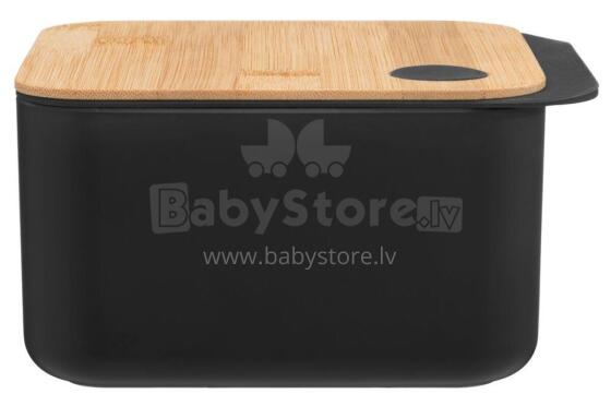 Maku rPET storage box with bamboo lid L
