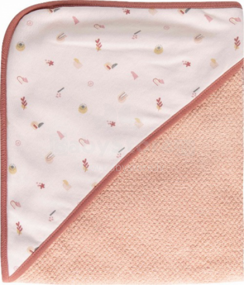 Luma Muslin Towel Art.L05127 Sunset Shapes Высококачественная муслиновая пелёнка из бамбука, 3 шт. (70x70см)