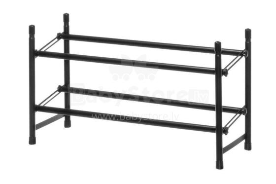4Living apavu plaukts Lexi, izvelkams 62,5 - 117 cm