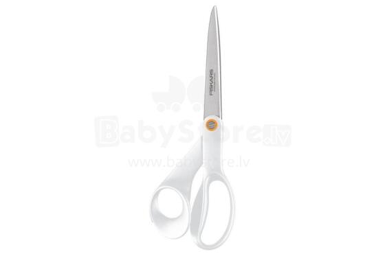 Fiskars FF universālās šķēres baltas 21 cm