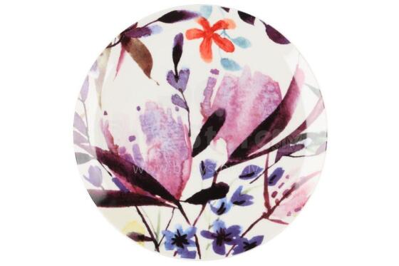 Šķīvis Flora ceriņkrāsas 26 cm
