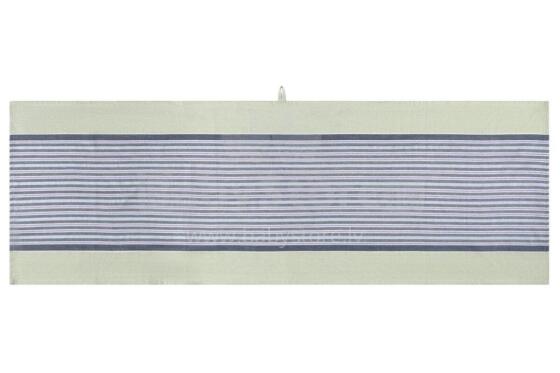 4Living Sauna seat cover stripe green 150x50 cm