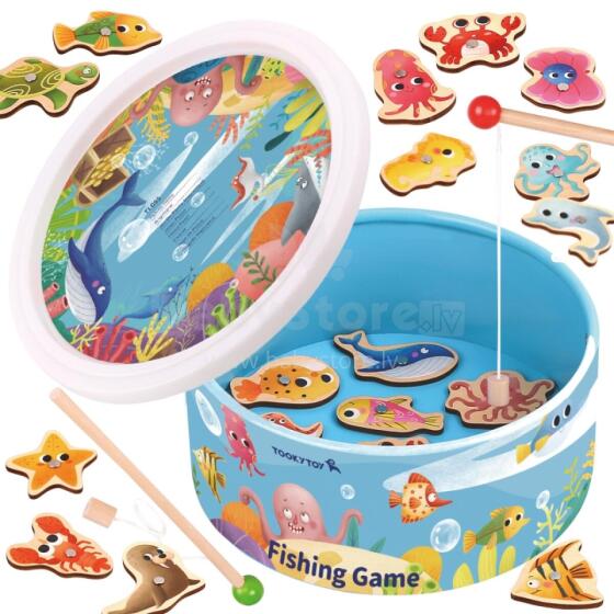 TOOKY TOY arkādes spēle Makšķerēšana Makšķerēšana