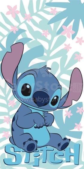 Disney Stitch Towel  Art.247960 Bērnu mīksts dabīgas kokvilnas dvielis 70х140cm