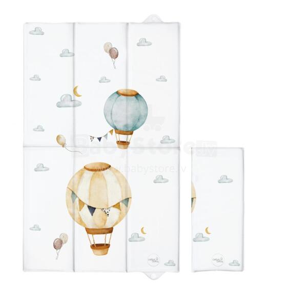 CEBA 307-000-734 Складной матрасик для пеленания большой 50x80 Basic Balloons