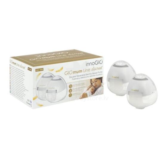 INNOGIO GIO-358 dubultkorpusa elektriskais krūts sūknis GIOmum Line Discreet Double