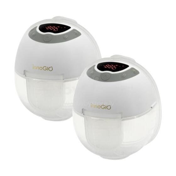 INNOGIO GIO-359 dubultkorpusa elektriskais krūts sūknis GIOmum Line Discreet Light Double