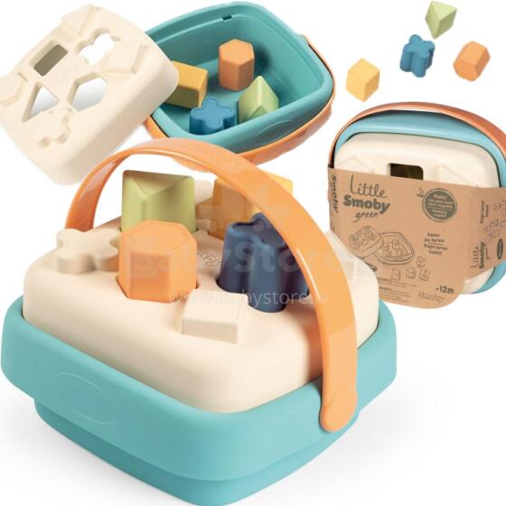 SMOBY Little Green Sorter in the Bioplastic Basket
