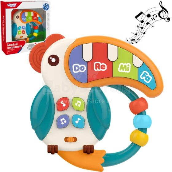 WOOPIE BABY Музыкальная игрушка Пианино Прорезыватель Пеликан 3в1