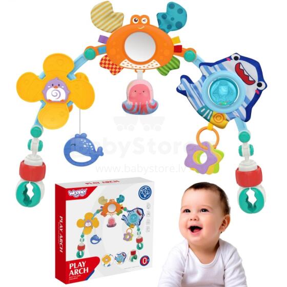 Вешалка-арка WOOPIE BABY для детской кроватки, коляски, автокресла