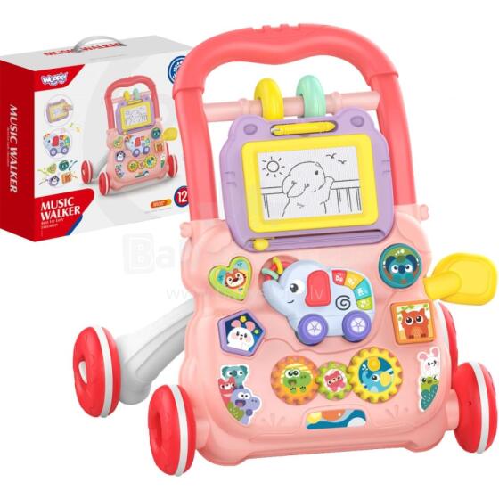 WOOPIE BABY Интерактивные музыкальные ходунки + альбом для вырезок