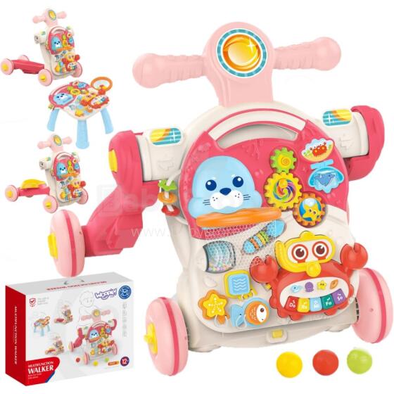WOOPIE BABY Толкатель Ходунки Обучающий Стол Самокат Катание На 4в1