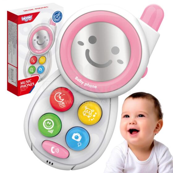 WOOPIE BABY интерактивный телефон со звуками
