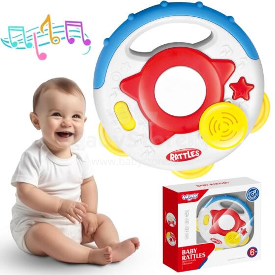 WOOPIE BABY Interactive Tambourine Musical Toy