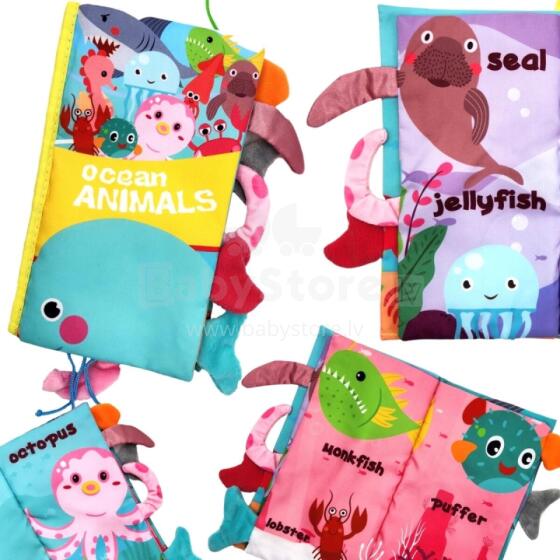 WOOPIE BABY Морские хвосты животных Тканевая книга