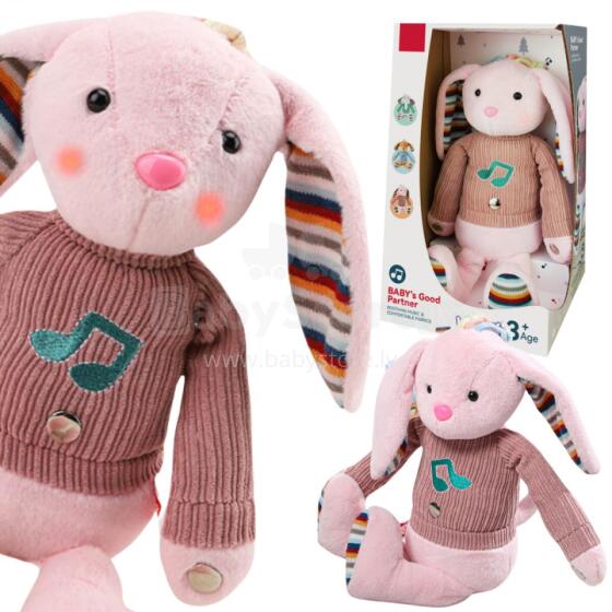 WOOPIE BABY Interactive Bunny Cuddly Toy with Sound and Light