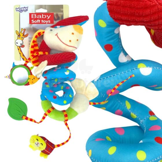 WOOPIE BABY Мягкая спиральная подвеска для коляски, образовательная для собак
