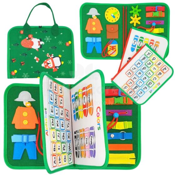 WOOPIE Montessori Educational Suitcase Book - Christmas Edition